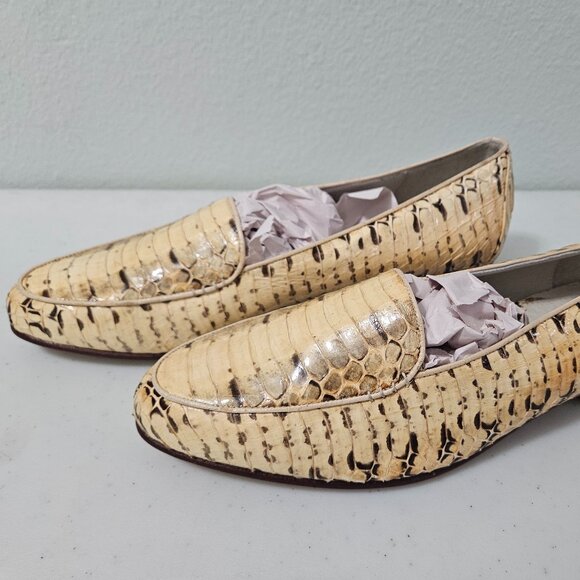 Giorgio Brutini Genuine Snakeskin Shoes/Loafers